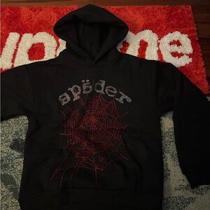 Sp5der vvs print hoodie
